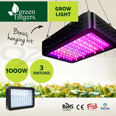 Greenfingers 1000W LED Grow Light Full Spectrum Indoor Plant Veg Flower Lamp • $96.95