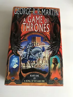 A Game Of Thrones Hardback Book 1996 BCA 1st Edition Book 1 Song Of Fire And Ice • £75