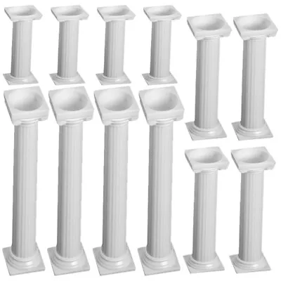 12PCS Cake Pillars Multilayer Wedding Cake Decoration Cake Supports Cake Pillars • $15.22