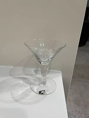 8 Mini Martini Cocktail Glasses 3 Oz. Made In Italy   • $30