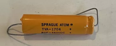 NOS Vintage Sprague Atom Capacitor 8 Uf 450v TVA-1704 • $15