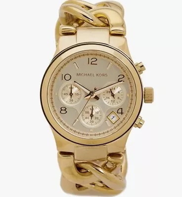 Michael Kors Women's Runway Gold-Tone Watch MK3131 • $109