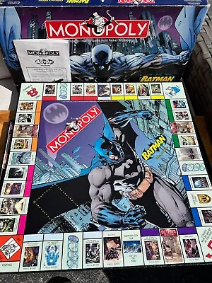 Batman Monopoly Collector's Edition Board Game - Parker Brothers 2005 • $45