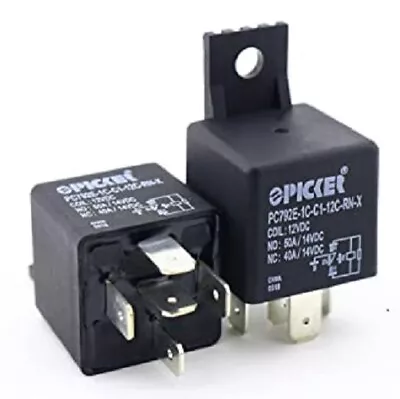 Picker 50A 12VDC SPDT Mini ISO Relay PC792E-1C-C-12C-RN-X • $3.99