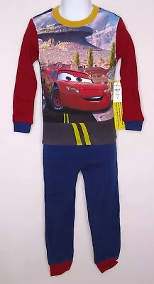 The Disney Store Cars Pajamas 4 Boys Cotton Lightning McQueen NWT • $19.99