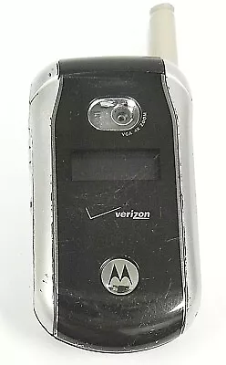 Motorola V Series V265 - Black And Silver ( Verizon ) Rare Cellular Flip Phone • $16.99