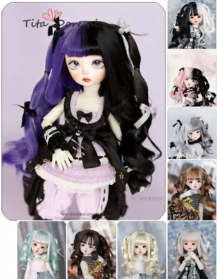 BJD Doll Wig 1/3 8-9 SD MSD MDD 1/4 7-8  YOSD BB 1/6 6-7  Cute Girl Long Hair • $35.99