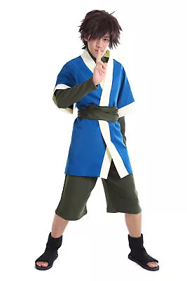 Halloween Cosplay Costume Mist Shinobi Haku Ninja Outfit Female US Size • $68.98