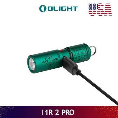 Olight I1R 2 PRO Rechargeable Keychain EOS EDC Flashlight Powerful Outdoor Small • $21.99