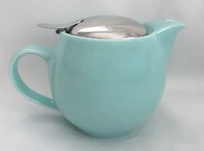 Bee House Zero Japan Round Aqua Blue 2-Cup Teapot With Infuser- Excellent! • £24.12