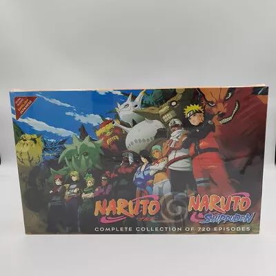 Anime DVD Naruto Shippuden Complete Season (Vol. 1-720 End) English Dubbed • $144.90