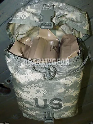 US Army Military MOLLE II ACU Sustainment Pouch For Ruck Sack Main Back Pack GI • $17.11
