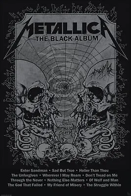 Metallica Black Album Maxi Poster - Laminated • £10.99