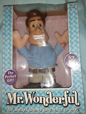 2003  Mr. Wonderful   Battery Operated 12  Talking Doll That Says 16 Phrases  • $125