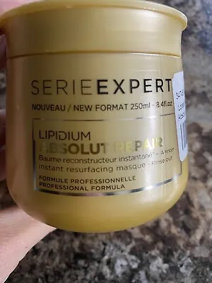 L’Oreal Serie Expert Lipidium Absolut Repair Resurfacing Hair Masque Conditioner • $34.99