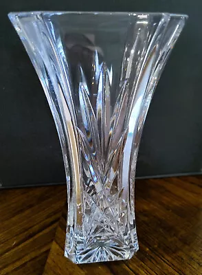 Waterford Crystal Florence Court Flower 8   Tall Vase Signed -NIB • $79