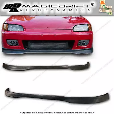 For 92-95 Honda Civic Coupe TR JDM Front & Rear Bumper Lips (Urethane) • $122.52