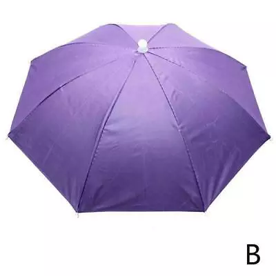 Favor Foldable Sun Umbrella Hat Golf Fishing Camping Cap Antisunshine S8E3 • £6.25