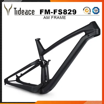 T1000 Carbon Fiber Full Suspension Mountain Bicycle Frame OEM BB92 12*148mm • $854.05