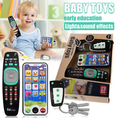Baby Mobile Phone Toy Educational Learning Music Toys For Children Kids Gift UK • £15.59