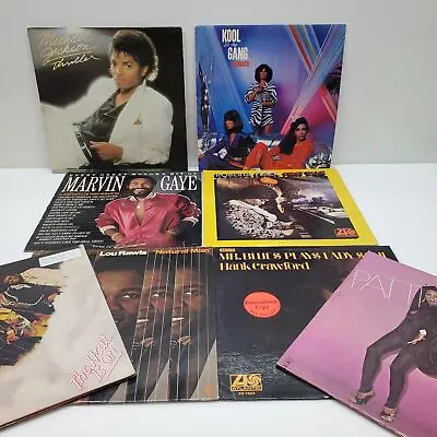 Lot Of 9 Vinyl Records Michael JacksonKool&The Gang • $9.99