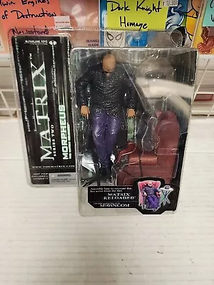 2003 Mcfarlane Toys The Matrix Series 2 Morpheus Factory Sealed NIP • $119.99