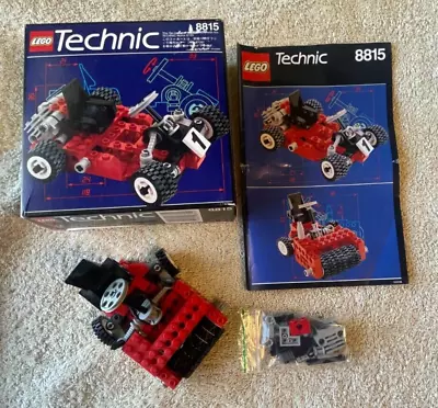 LEGO TECHNIC #8815: Speedway Bandit Go-Kart Race Car Box And Instructions • $54.95