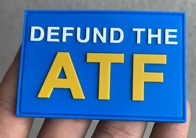 Defund The ATF Hypebeast Military Custom Tactical Patch Pepe Airsoft Paintball  • $14.99