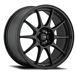 17x8 Konig 57B Dekagram Semi-Matte Black Wheel 4x100 (45mm) • $313.42