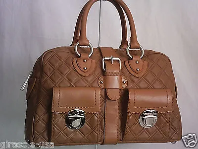 *nwot* Authen Marc Jacobs Quilted Leather *venetia* 2-pocket Handbag #1  Italy • $565