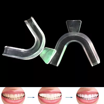 10Pcs Teeth Whitening Mouth Trays - Remouldable Gum Shields - Easy & Fast Moulds • $7.58