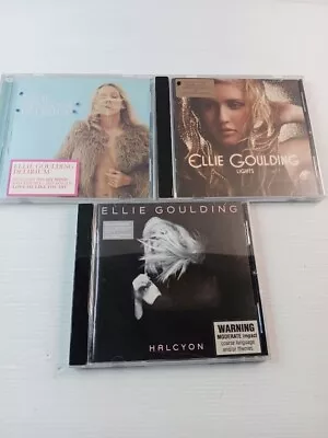 Ellie Goulding 3CD Bundle DeliriumHalcyonLights Compact Disc Bundle • $23.31