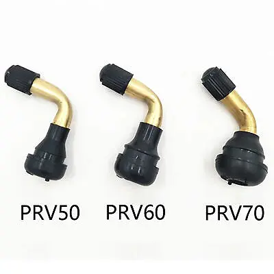 4x PVR50 Motorcycle Tubeless Tire Valve Stems Right Angle 90 Degrees Pull-In • $8.49