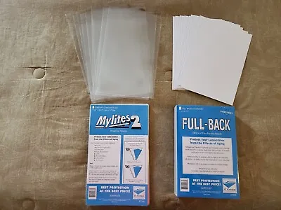 $19.99 • Buy Mylites 2 Mil Mylar Standard Comic Size 10 Bags Plus 10 Boards '70's '80's '90's