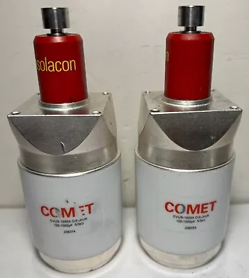 $234.95 • Buy Comet CVUS-1000A C/5 JHJK 100-1000pF 5/3kV Vacuum Variable Capacitor