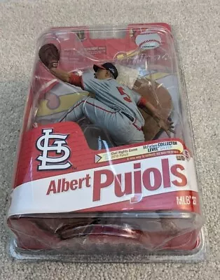 Mcfarlane Albert Pujols MLB 27 Collector Level Silver #/1000 • $49.99