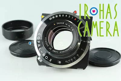 Schneider Of America Dagor 14in F/8 Lens #33516 B5 • $2480