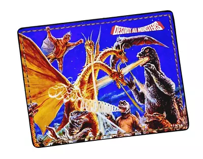 DESTROY ALL MONSTERS 1968 On A New Card Wallet • $29.99