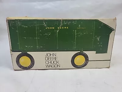 Vintage Original 1/16 Ertl John Deere Chuck Wagon In Original Ice Cream Box • $32