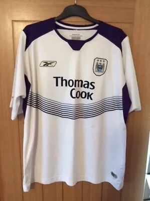 Manchester City 2004-05 Away Shirt. Size XL. Reebok -Thomas Cook- Original • £30