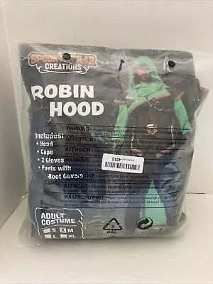 Spooktacular Creations Adult Mens Halloween Costume Robin Hood Medium NEW • $31.99