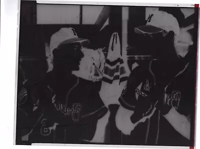 Bobby Thomson Jack Dittmer Photo Negative Milwaukee Braves 10x8 Photo Negative • $23