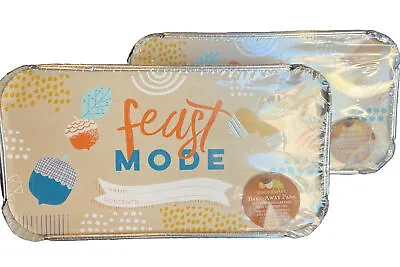 World Market Bake-Away Loaf Pans ~ (2) Sets Of 4 With Lids ~ Thanksgiving ~ NEW! • £13.49
