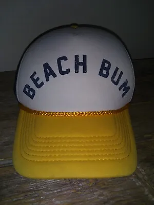 $7.29 • Buy O'Neill Beach Bum Surfing Swimming Boating Fans Vintage Puffy Style Trucker Hat