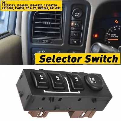 4x4 4-Wheel Drive Selector Switch For Sierra GMC Tahoe Yukon Silverado Suburban • $13.49