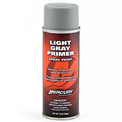 Mercury Marine/Mercruiser New OEM Light Gray Primer Spray Paint 92-80287852 • $27.98