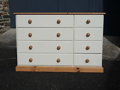 £195 • Buy Solid Pine Merchant Chest Of Drawers