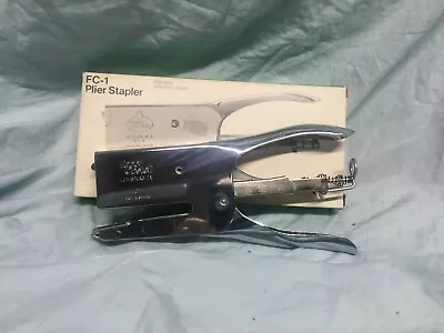 Faber Castell-FC-1 Plier Stapler – Full Strip – New  – Made In Sweden- • $29.99