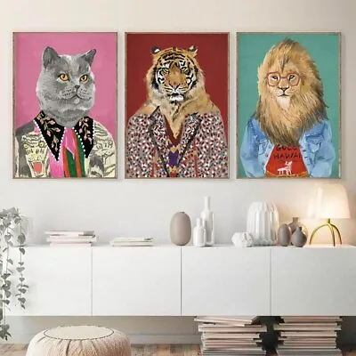 Luxury Animal Canvas • £15.95