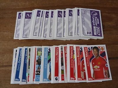 Merlin Premier League 2017 Football Stickers Topps - Nos 1-200 - Pick Stickers! • £0.99